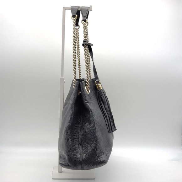 100% Authentic Gucci GG Soho on Chain Medium Shoulder Bag - Picture 3 of 16